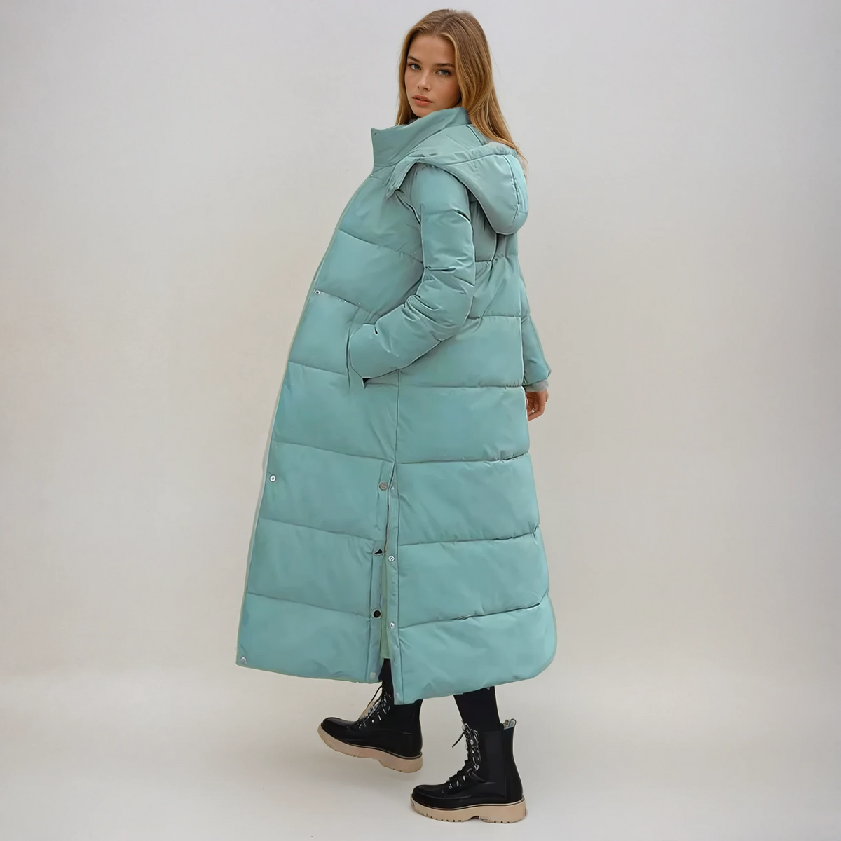 Pierina | Long Elegant Puffer Coat