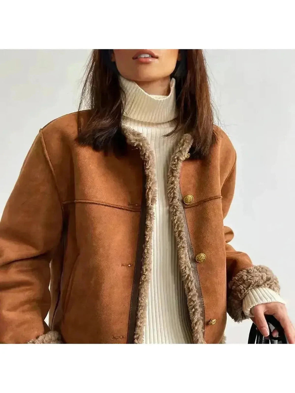 Olive | Quilted Midi Puffer Coat with Waist Stretta