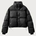 Silveria | Short Puffer Coat with Detachable Belt