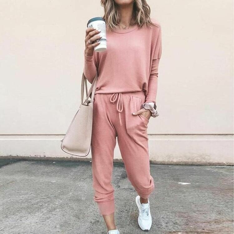 Brigida | Two-Piece Matching Two Pieces Set with Top & Trousers