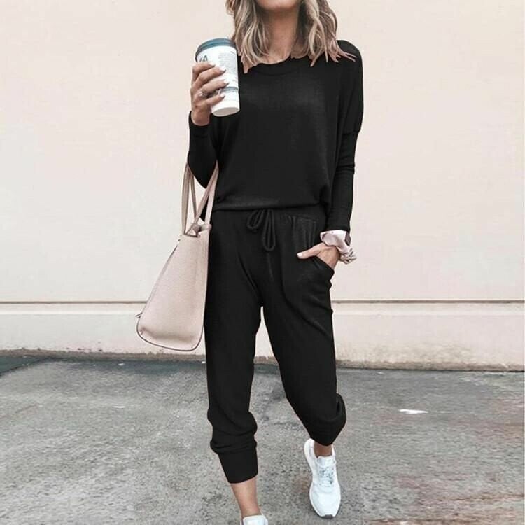 Brigida | Two-Piece Matching Two Pieces Set with Top & Trousers