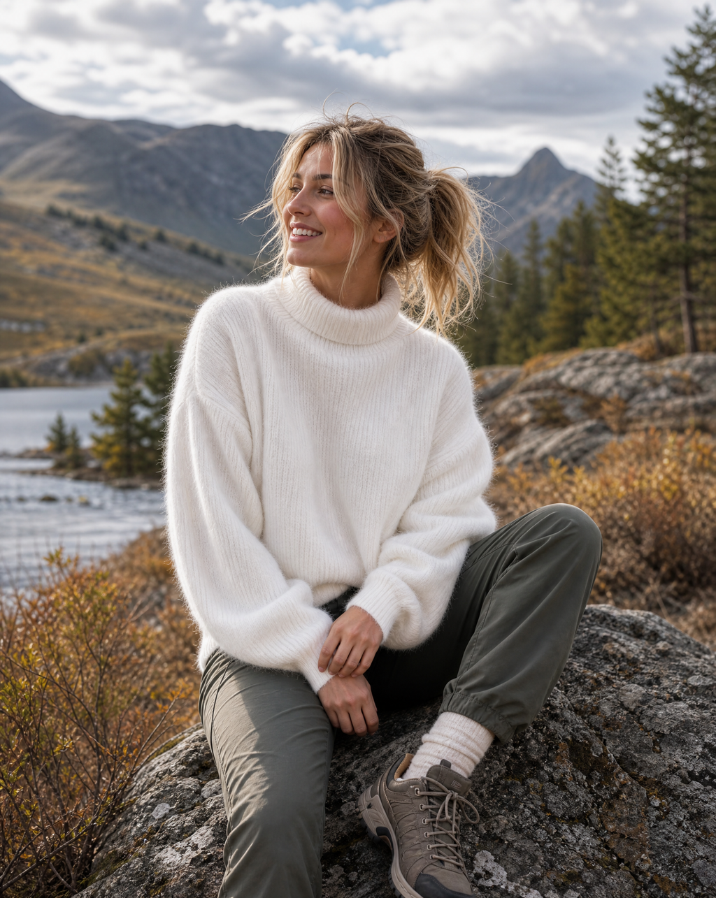 Claudia | Maglione pullover in maglia larga
