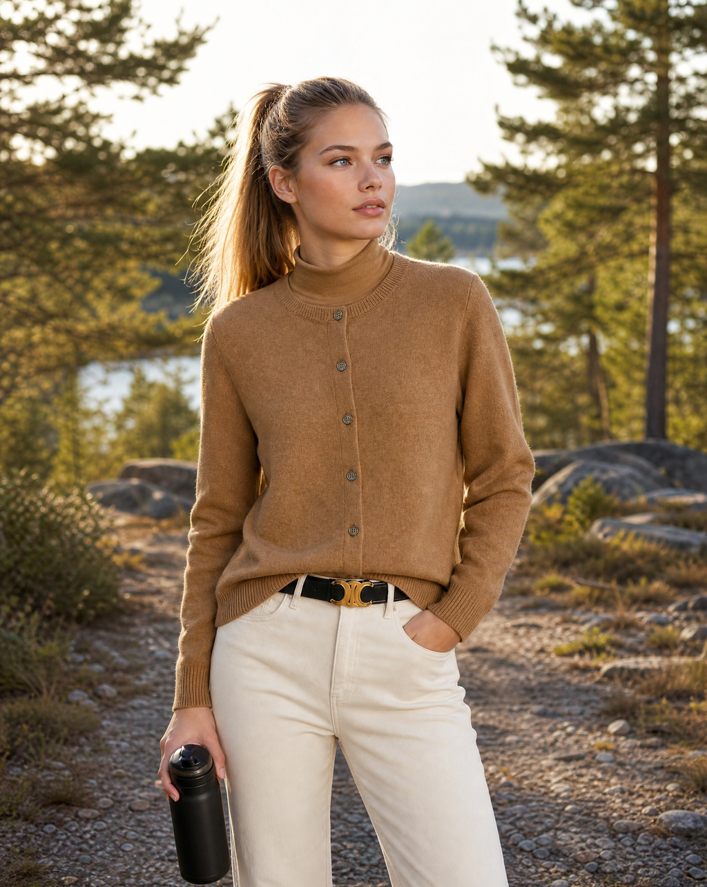 Ippolita | Soft Cardigan with Buttons