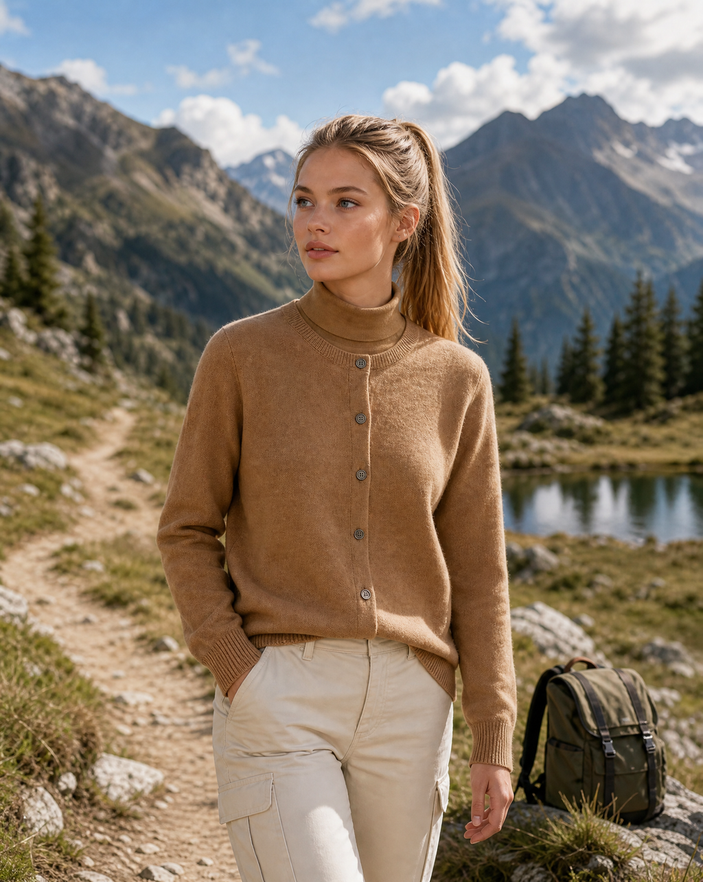 Ippolita | Soft Cardigan with Buttons