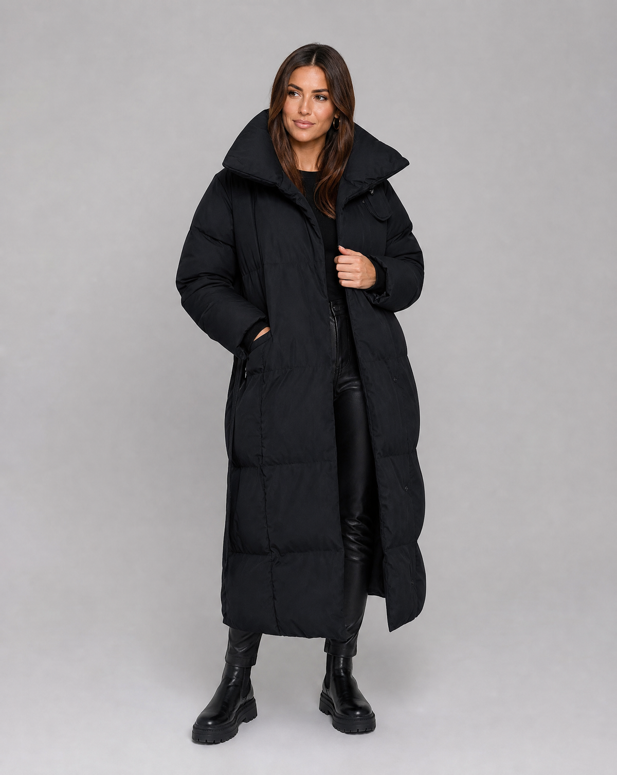 Umberta | Long Winter Puffer Coat