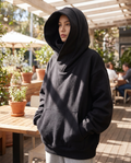 Sabina | Oversized Sweatshirt with Turtleneck for Women