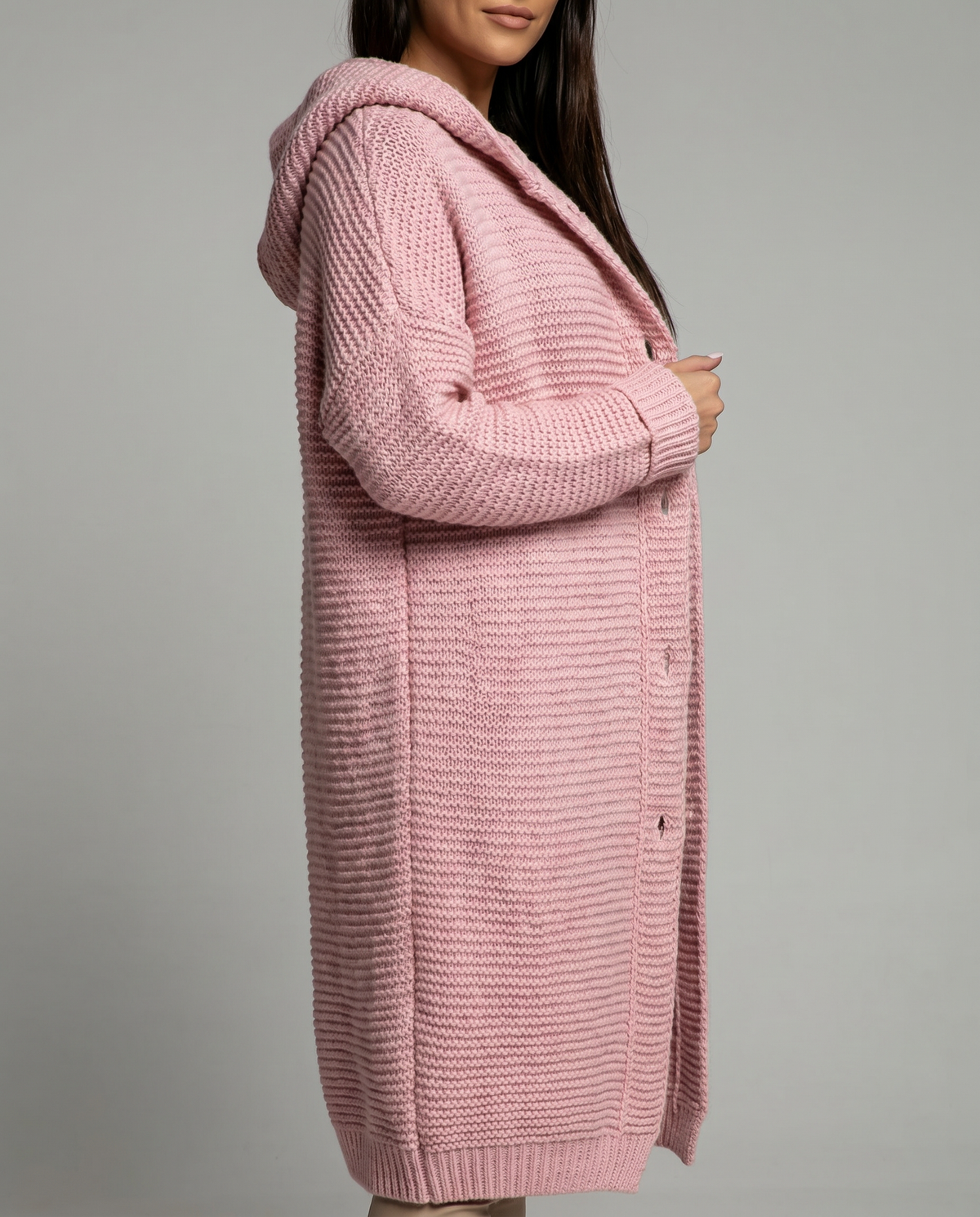 Filomena | Oversized Cardigan with Hood for Women