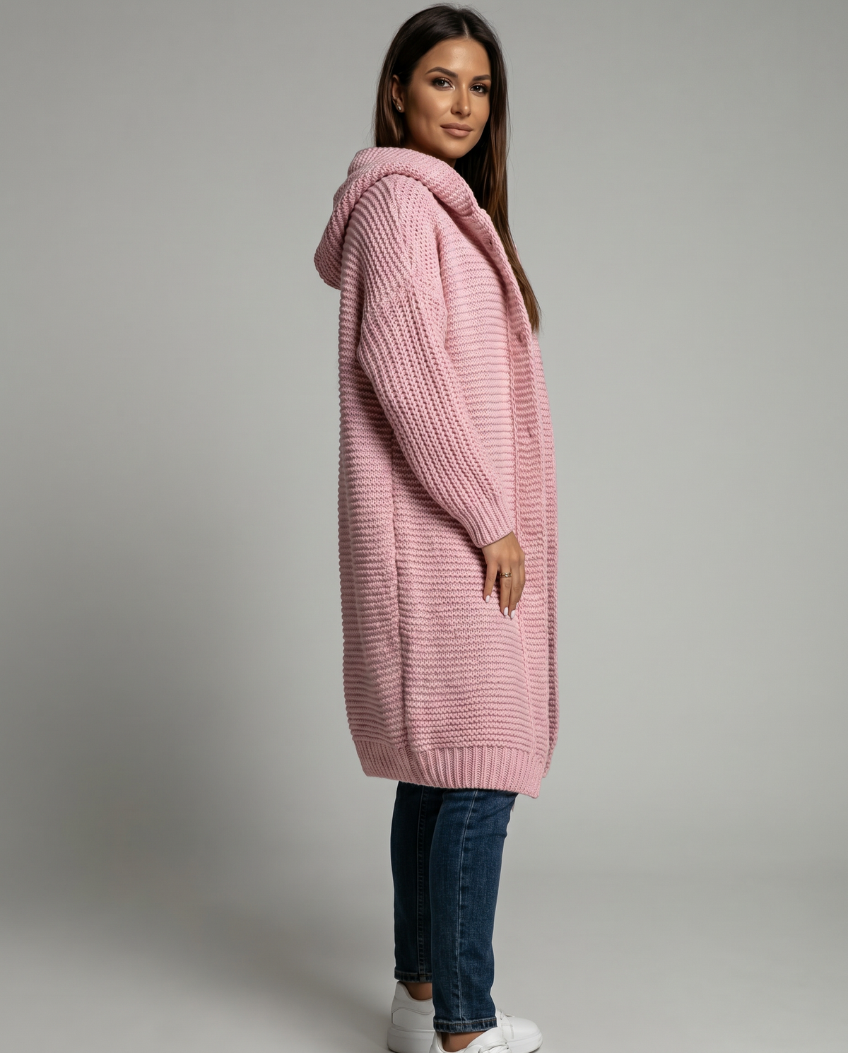 Filomena | Oversized Cardigan with Hood for Women