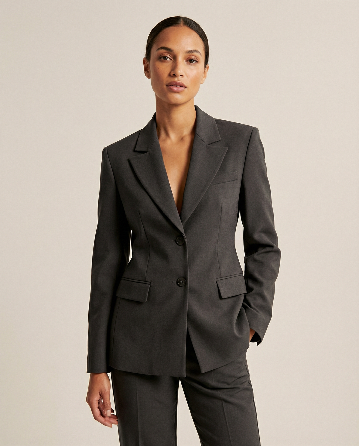 Emma | Chic blazer jacket - elegant lapel collar for versatile style