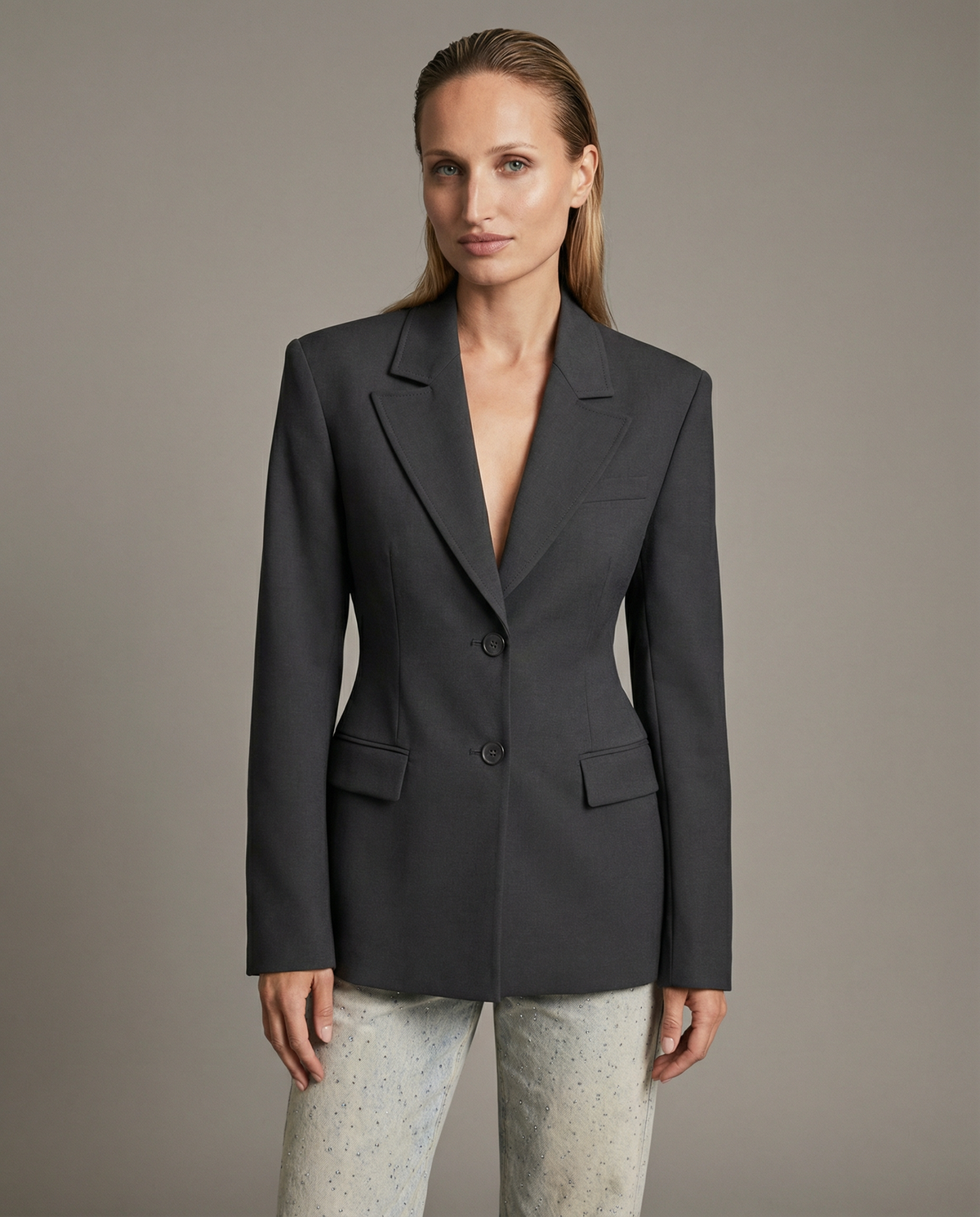 Emma | Giacca blazer chic – elegante collo a revers per uno stile versatile