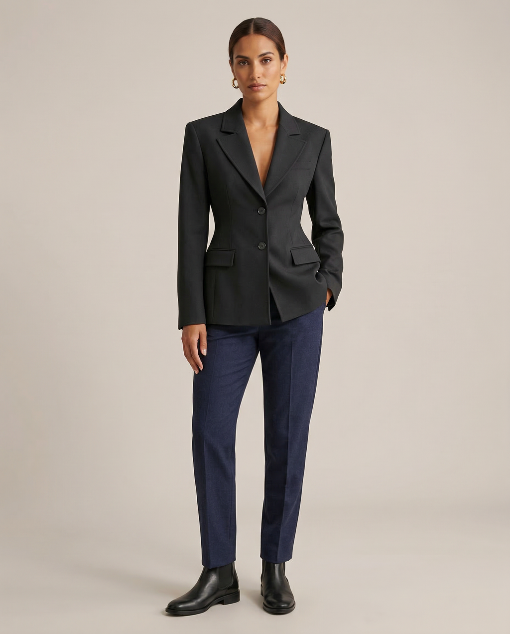 Emma | Giacca blazer chic – elegante collo a revers per uno stile versatile