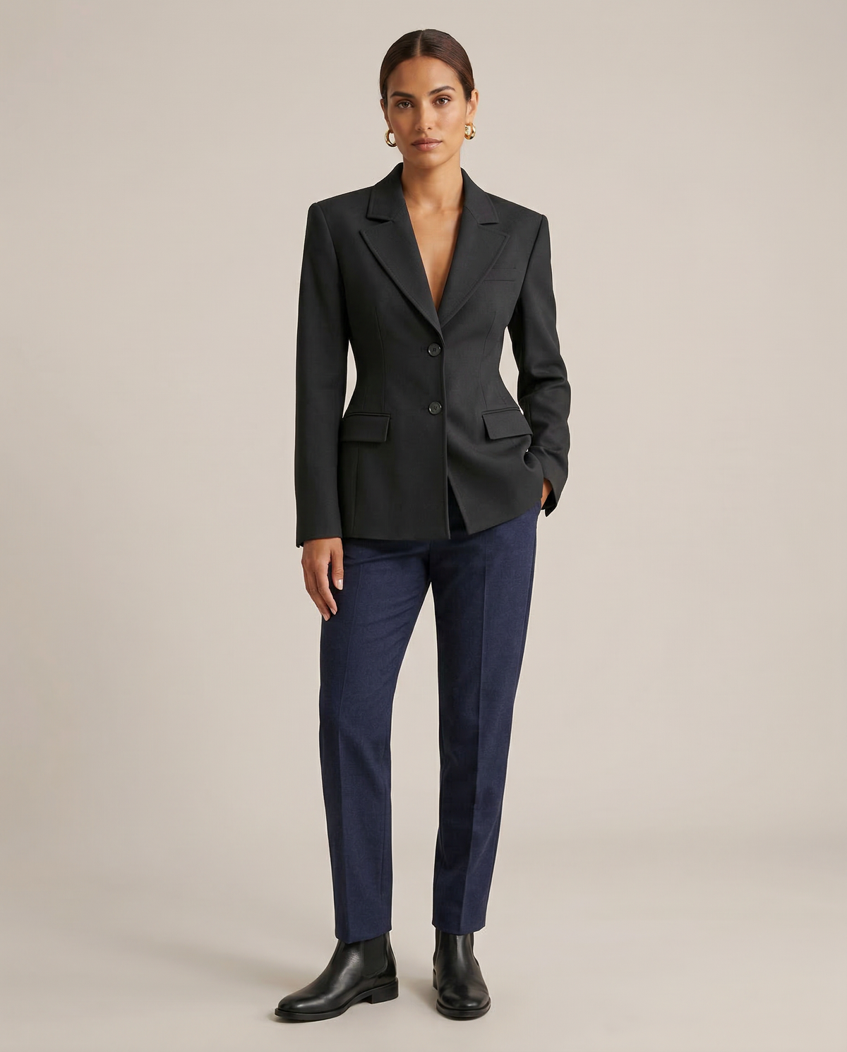 Emma | Giacca blazer chic – elegante collo a revers per uno stile versatile