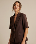 Tilde | Chic Essential Office Blazer with Short Sleeves