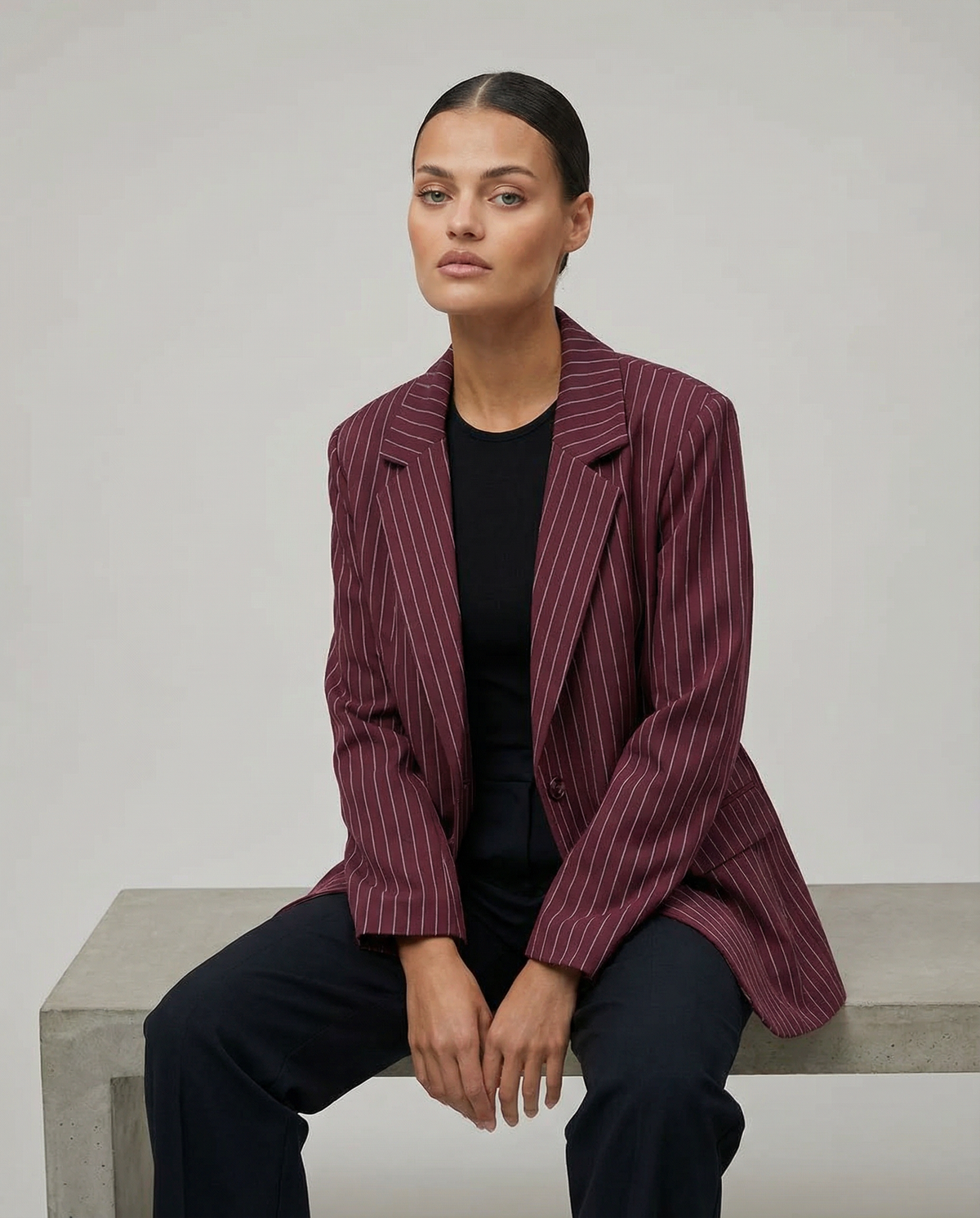 Silvia | Blazer – an elegant casual long-sleeved outerwear piece
