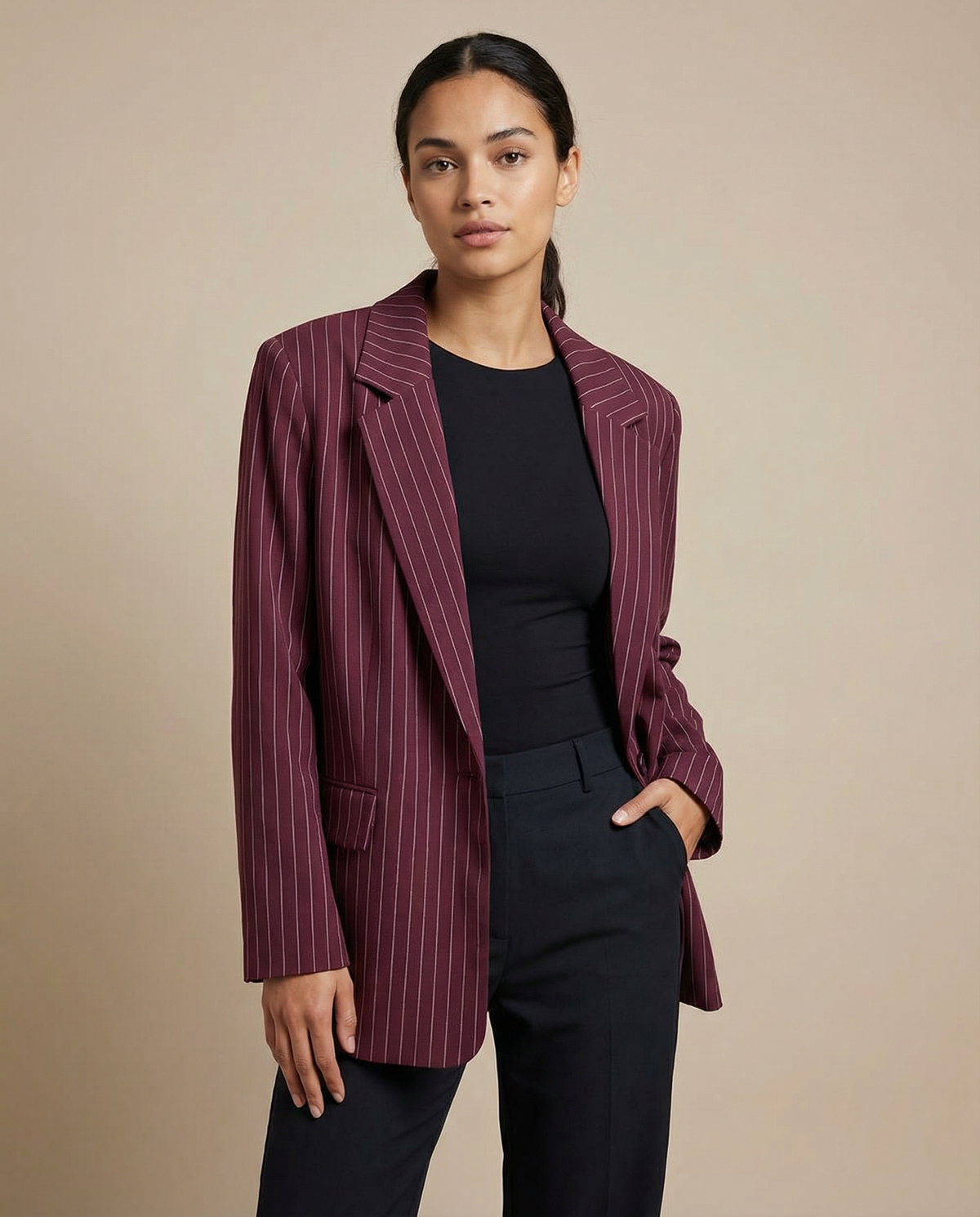 Silvia | Blazer – an elegant casual long-sleeved outerwear piece