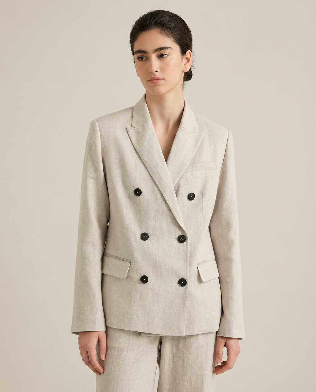 Nerina | Blazer Linen Jacket – Capospalla Summer Chic & Traspirante