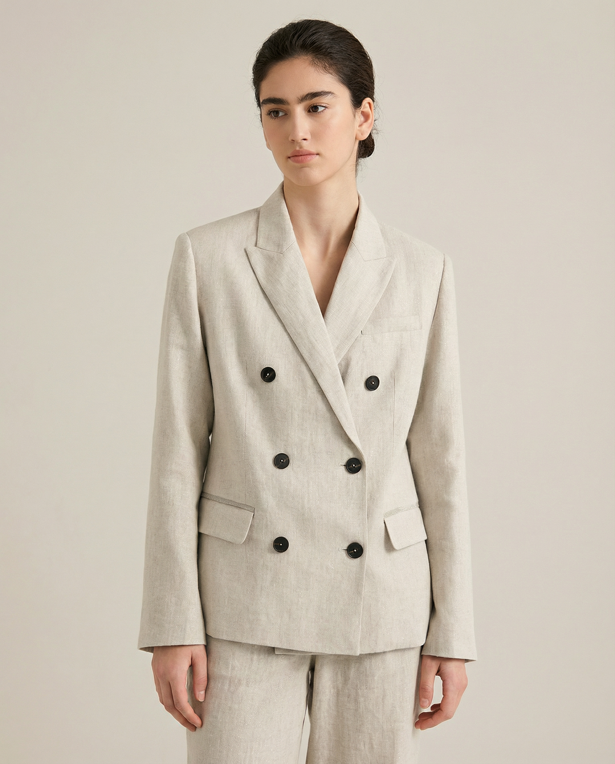 Nerina | Blazer Linen Jacket – Capospalla Summer Chic & Traspirante