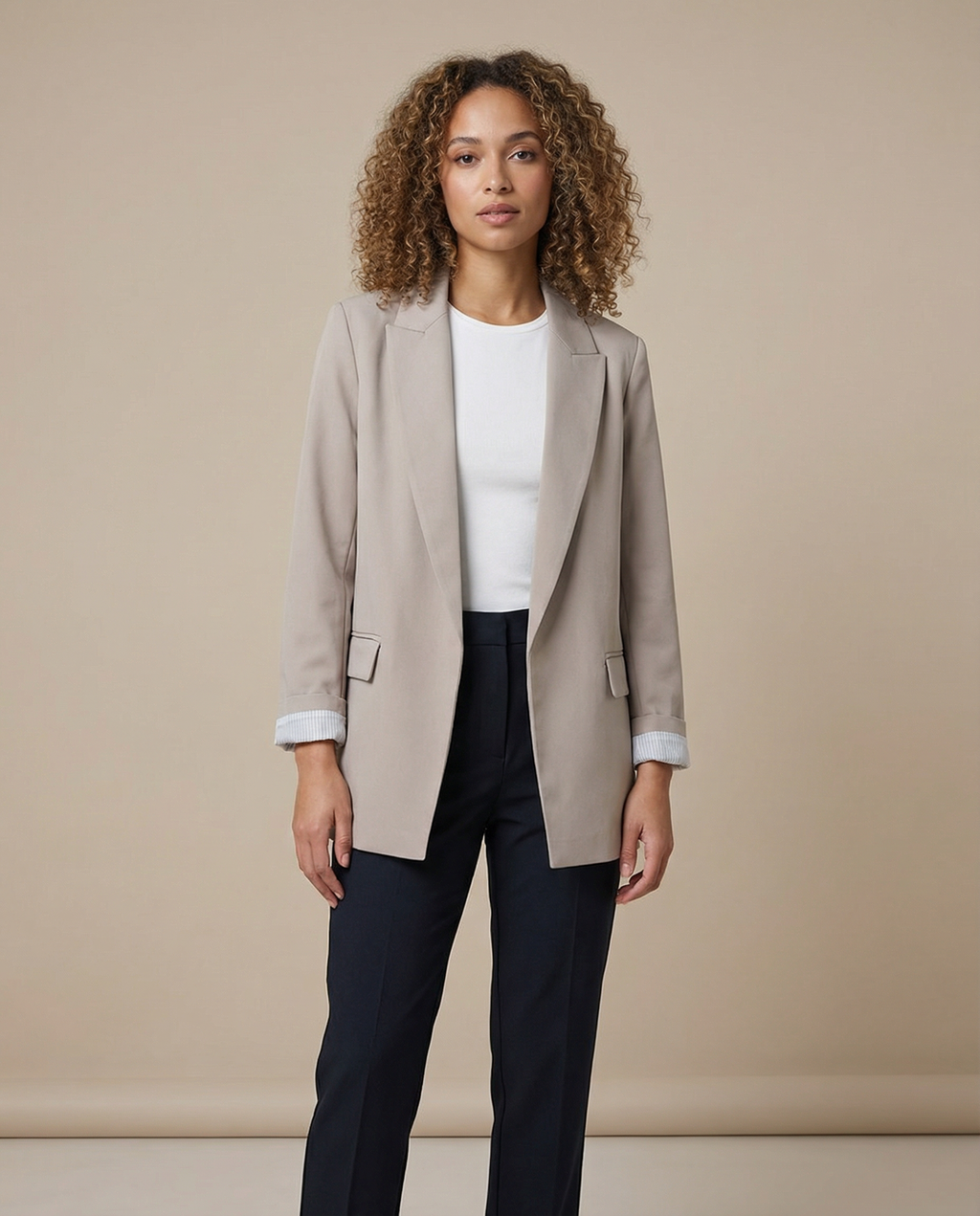 Paola | Oversized Linen Blazer – Style Casual Office without Sforzo