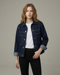 Serafina | Classic Denim Jacket with Chest Pockets