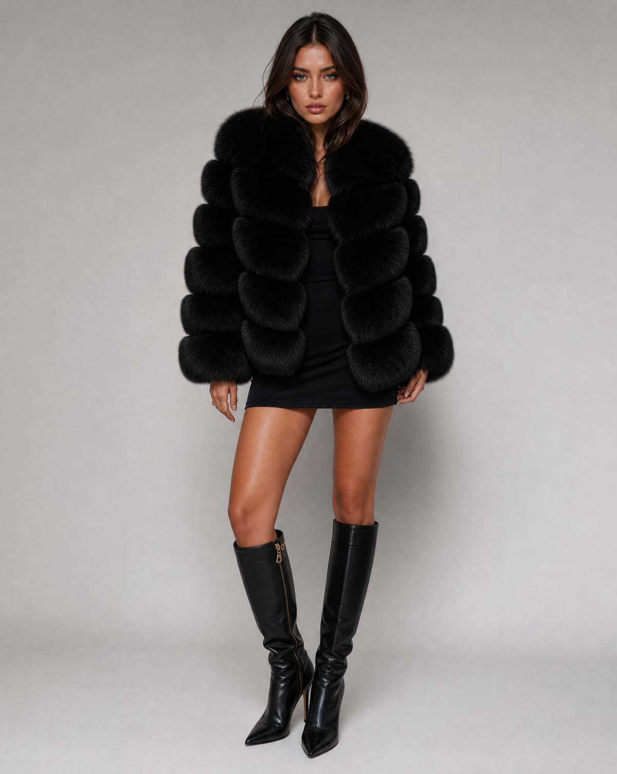 Quintina | Faux Fur Jacket