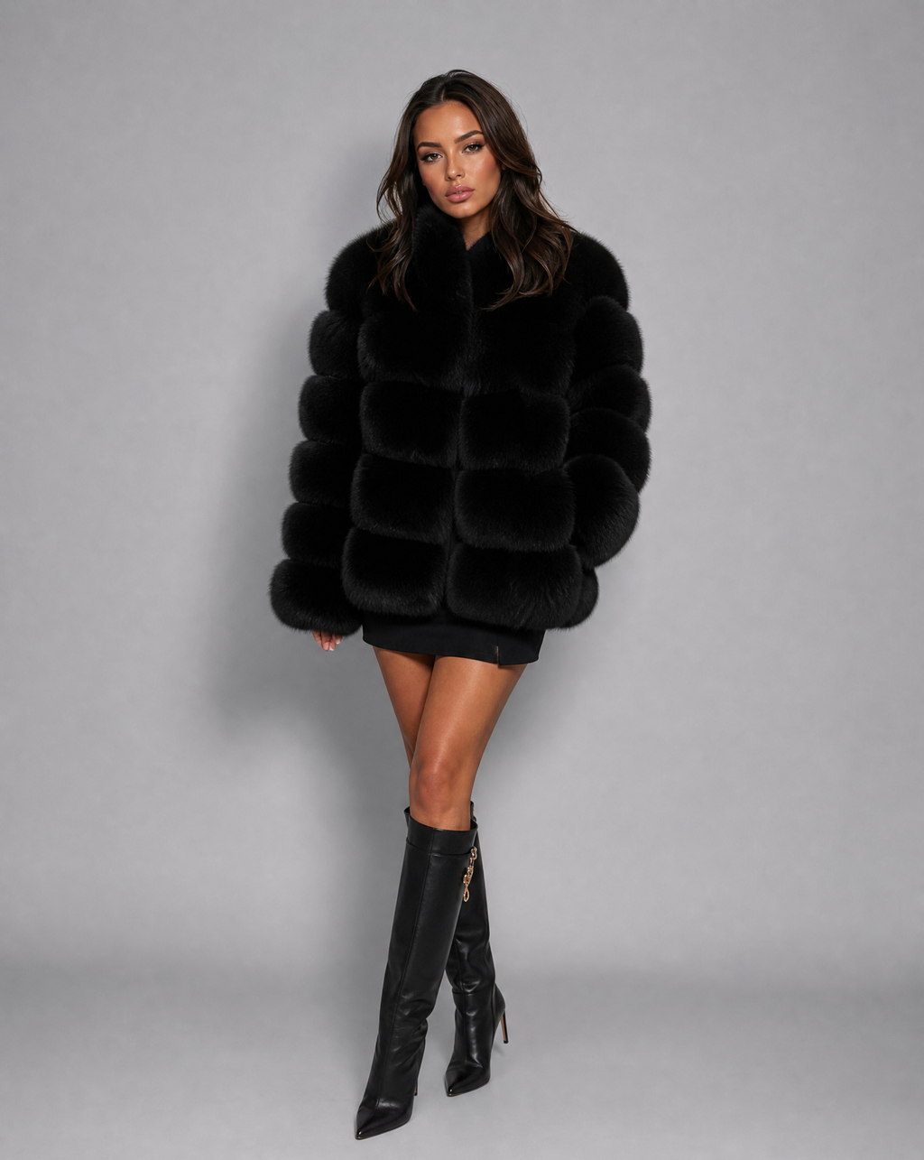 Quintina | Faux Fur Jacket