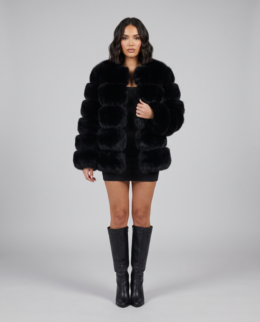 Quintina | Faux Fur Jacket