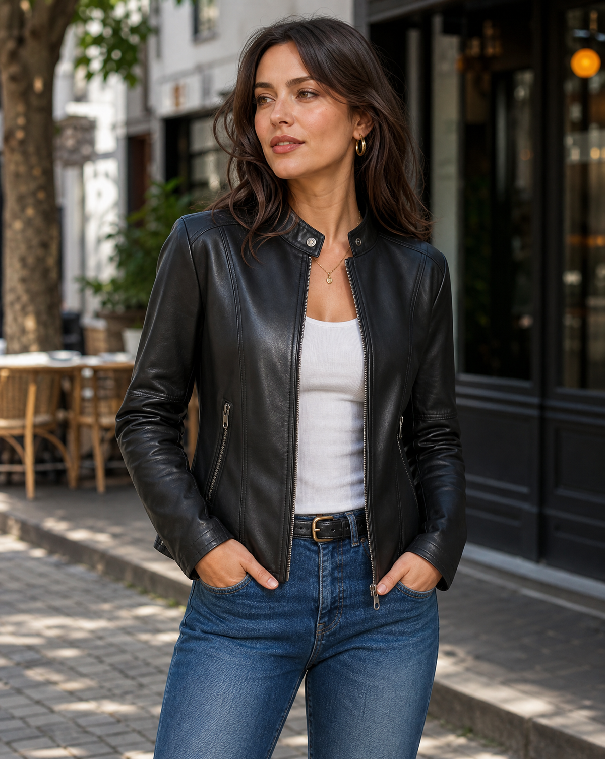 Nedda | Tailored Moderna Jacket with Lapel
