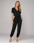 Alma | Two-Piece Matching Two Pieces Trendy Set with Top & Trousers