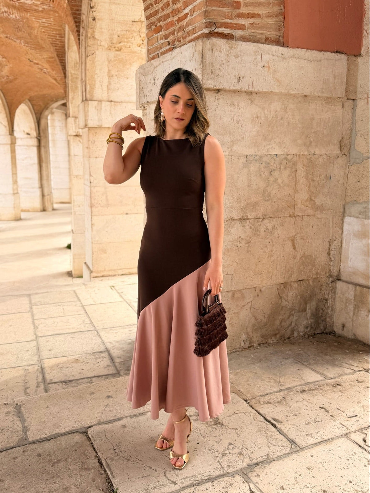 Florencia™ Dress | Pleated Elegance