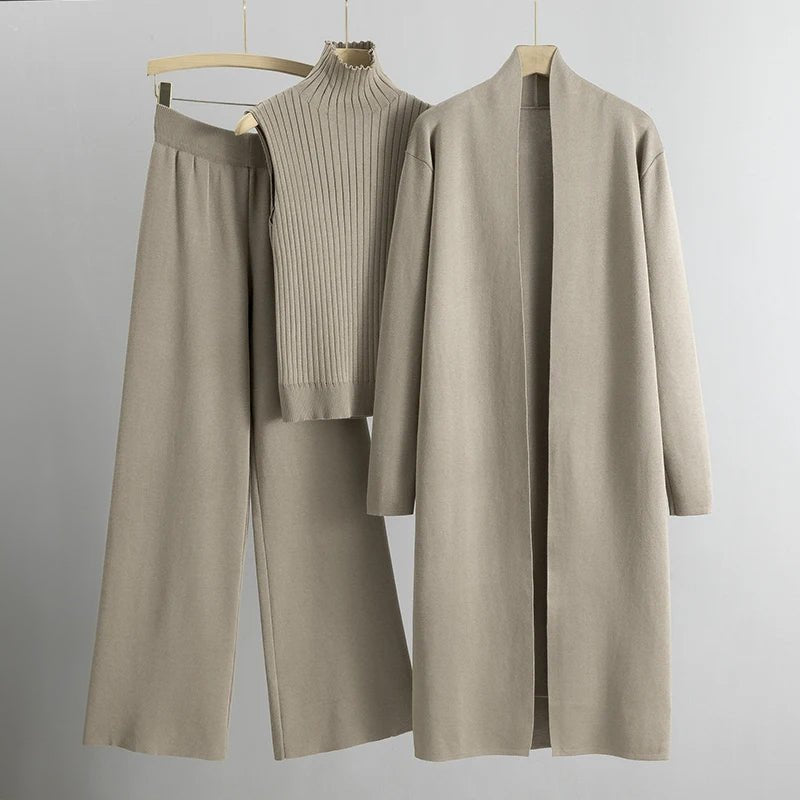 Fosca | Elegant Three-Piece Matching Set in Versatile Colours