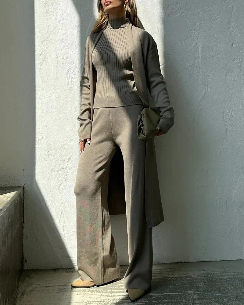 Fosca | Elegant Three-Piece Matching Set in Versatile Colours