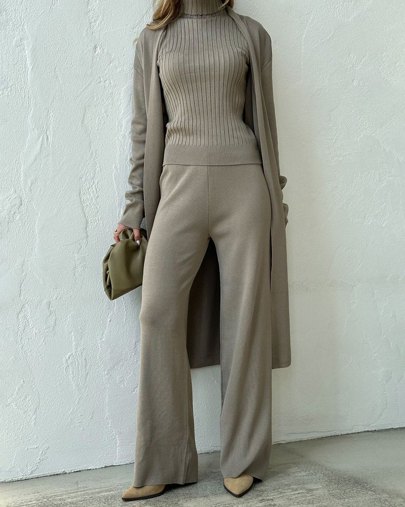Fosca | Elegant Three-Piece Matching Set in Versatile Colours
