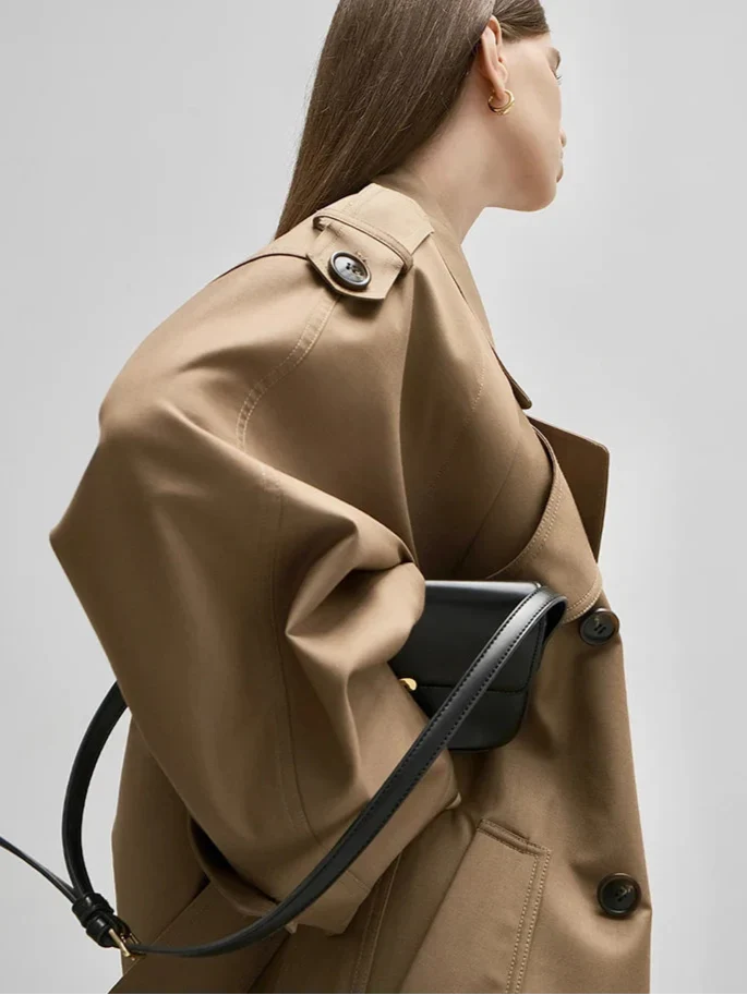 Natalia | Long Oversized Trench Coat