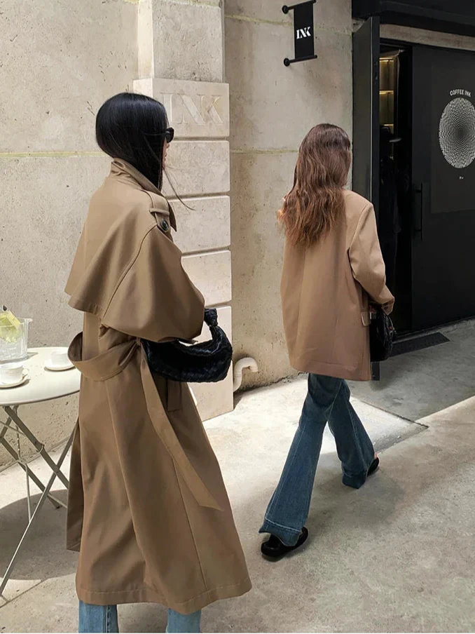 Natalia | Long Oversized Trench Coat