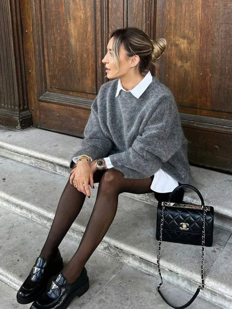 Lorenza | Oversized Wool Sweater