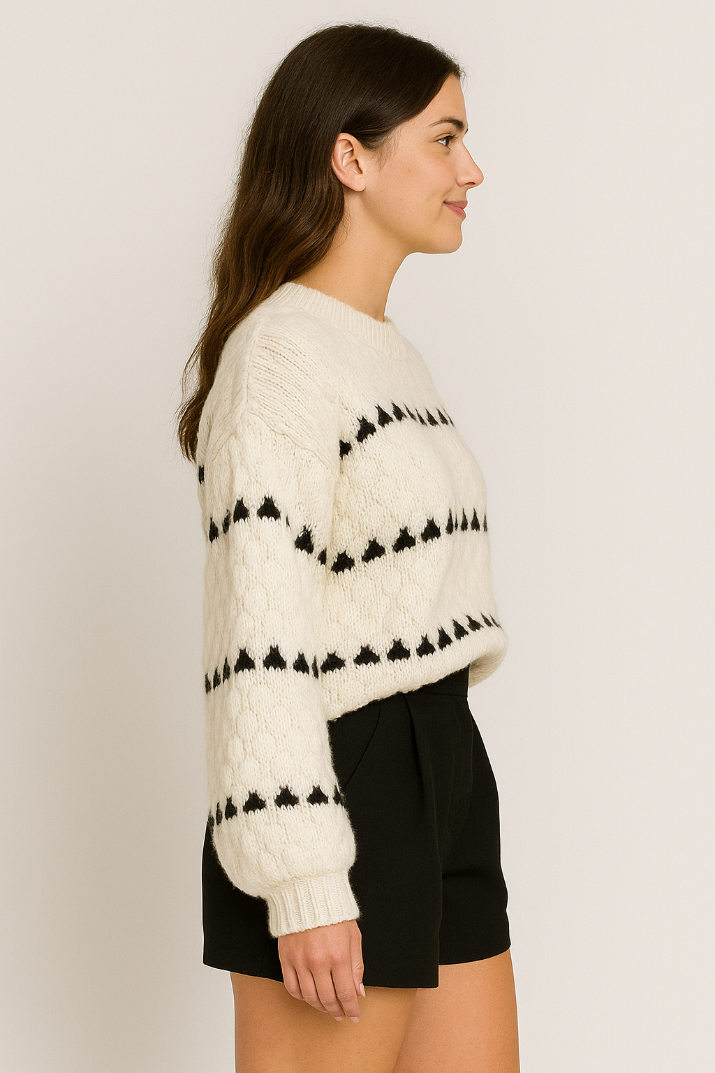 Evelina | Knit Textured Sweater