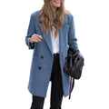 Ilva | Luxury Wool-Blend Double-Breasted Winter Coat
