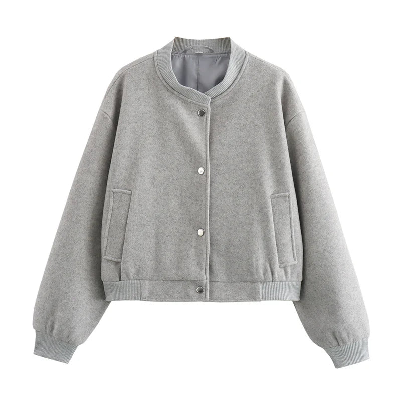 Salvina | Short Lightweight Bomber Jacket