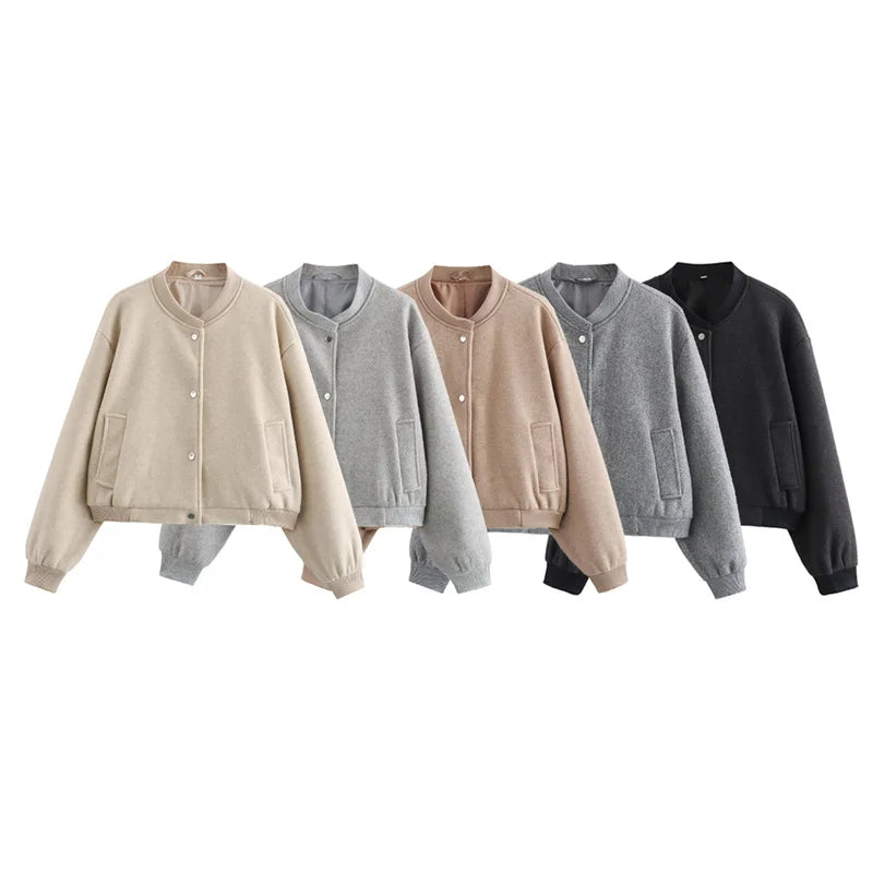 Salvina | Short Lightweight Bomber Jacket