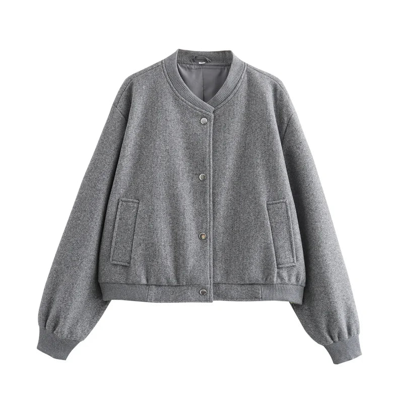 Salvina | Short Lightweight Bomber Jacket