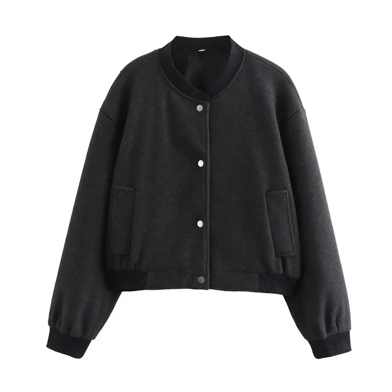 Salvina | Short Lightweight Bomber Jacket