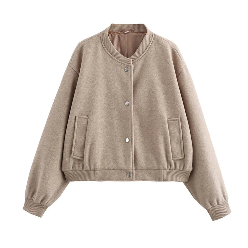 Salvina | Short Lightweight Bomber Jacket