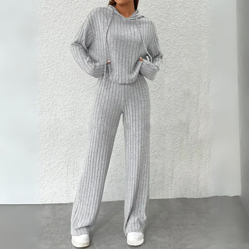 Marina | Two-Piece Hooded Sweatshirt & Jogger Set