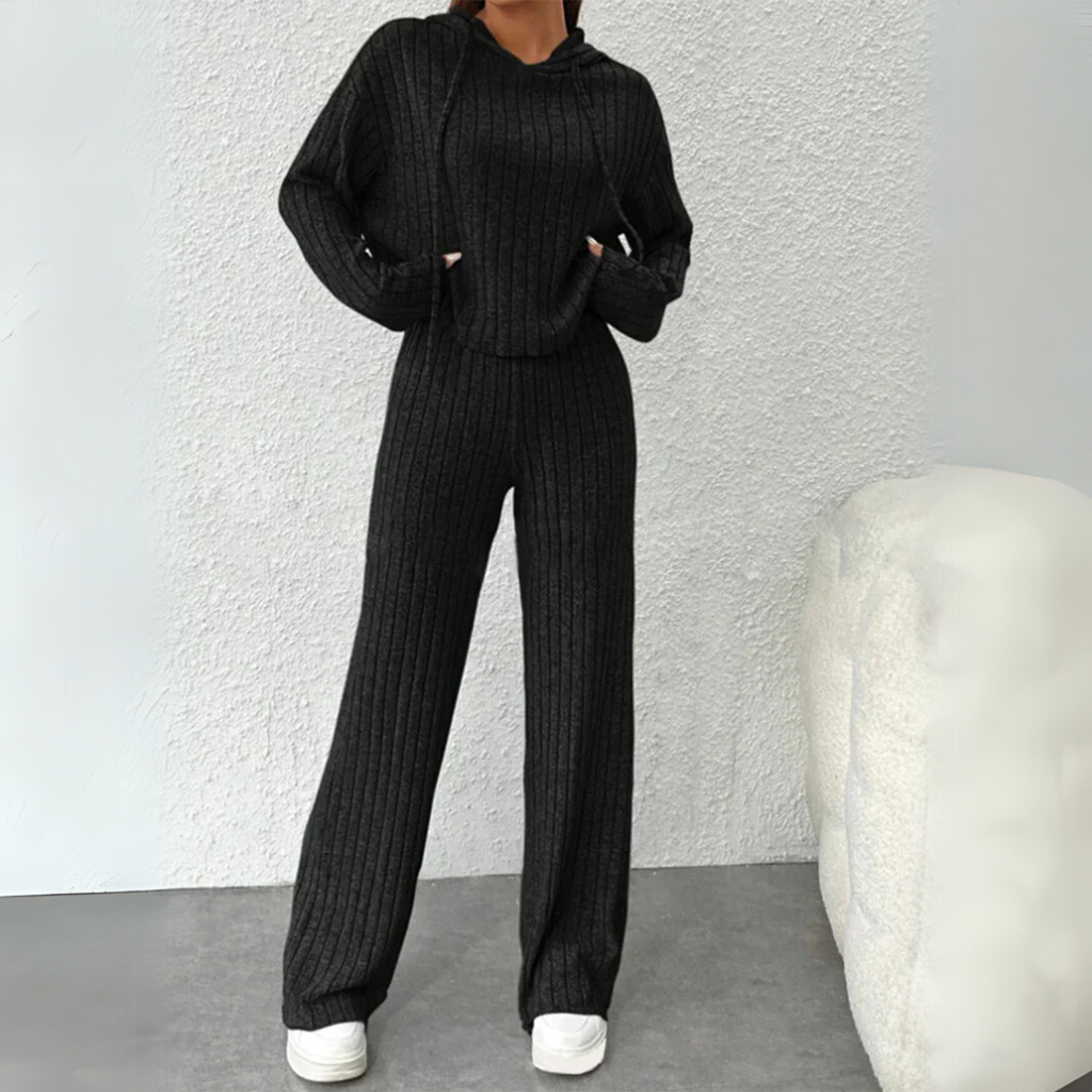 Marina | Two-Piece Hooded Sweatshirt & Jogger Set