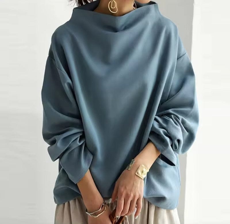 Leda | Soft Knit Turtleneck Top with Comfortable Fit