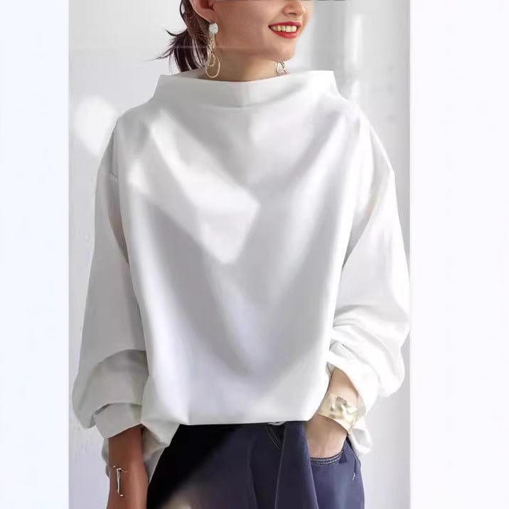 Leda | Soft Knit Turtleneck Top with Comfortable Fit