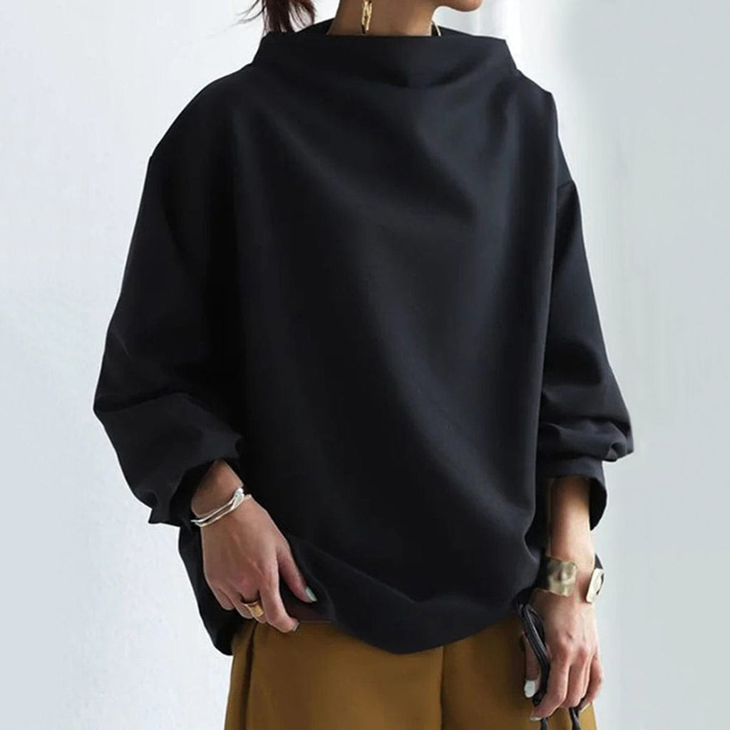 Leda | Soft Knit Turtleneck Top with Comfortable Fit