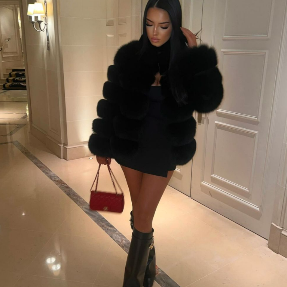 Quintina | Faux Fur Jacket