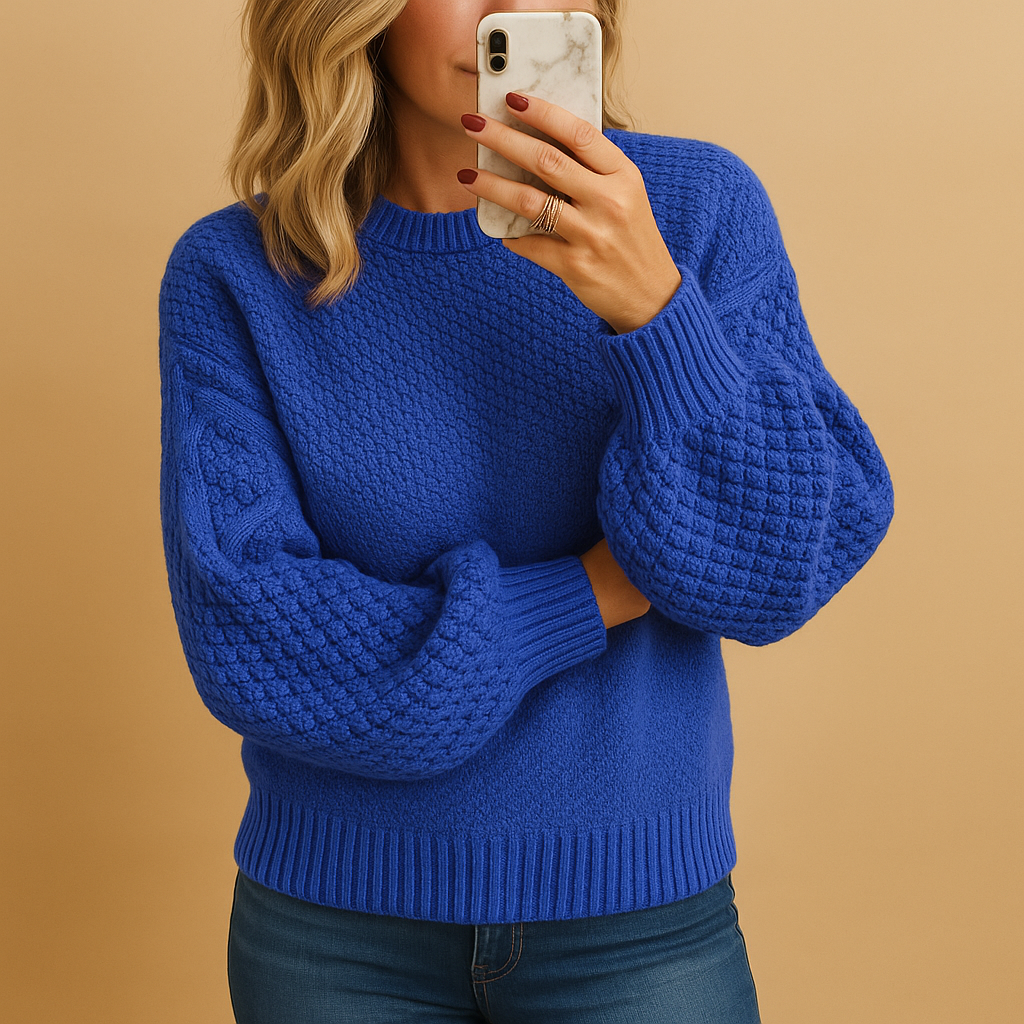 Antonella | Textured Knit Pullover