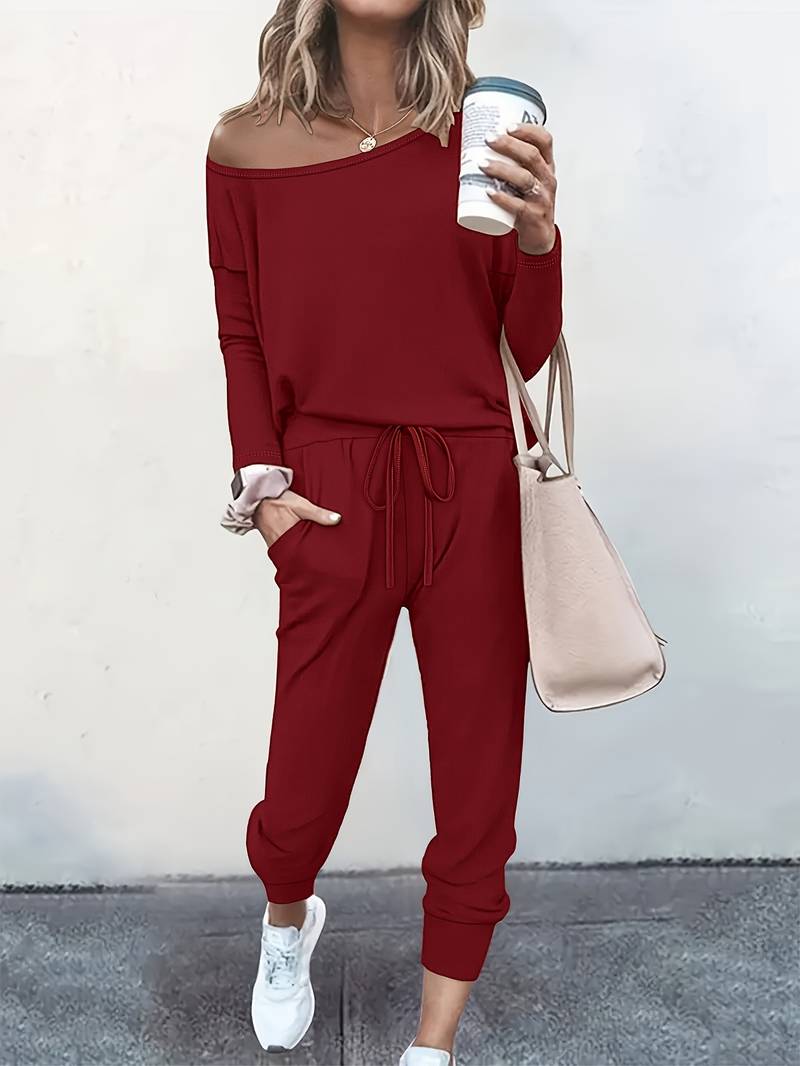 Ariella | Two-Piece Two Pieces Set with Top & Chic Trousers